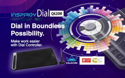 Inspiroy Dial Q620M wireless graphic tablet