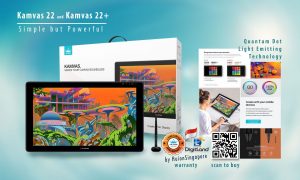 Huion Monitor Tablet - Kamvas 22
